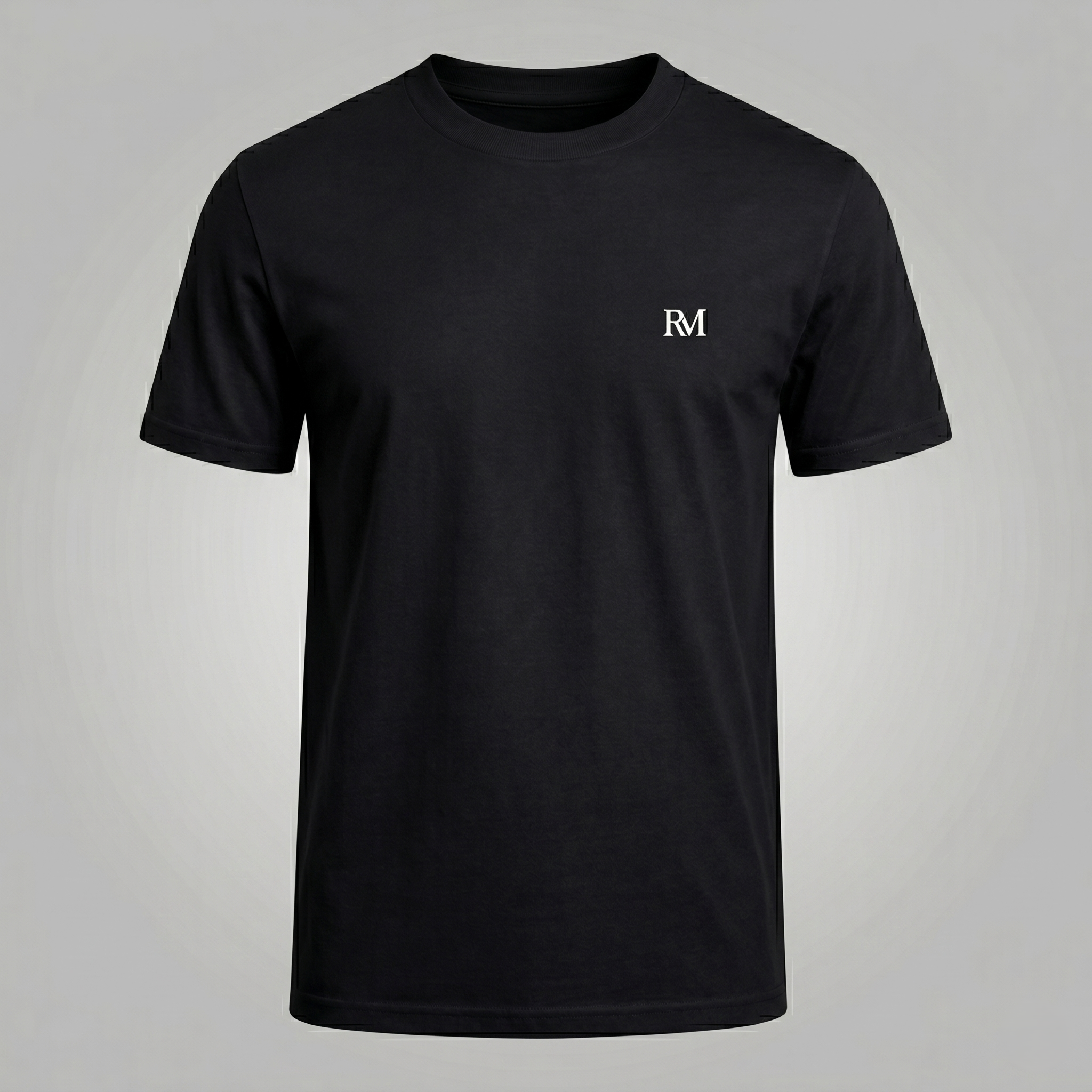 ROCCO MILANO Essential T-Shirt Damen Grau – Ghost Mockup