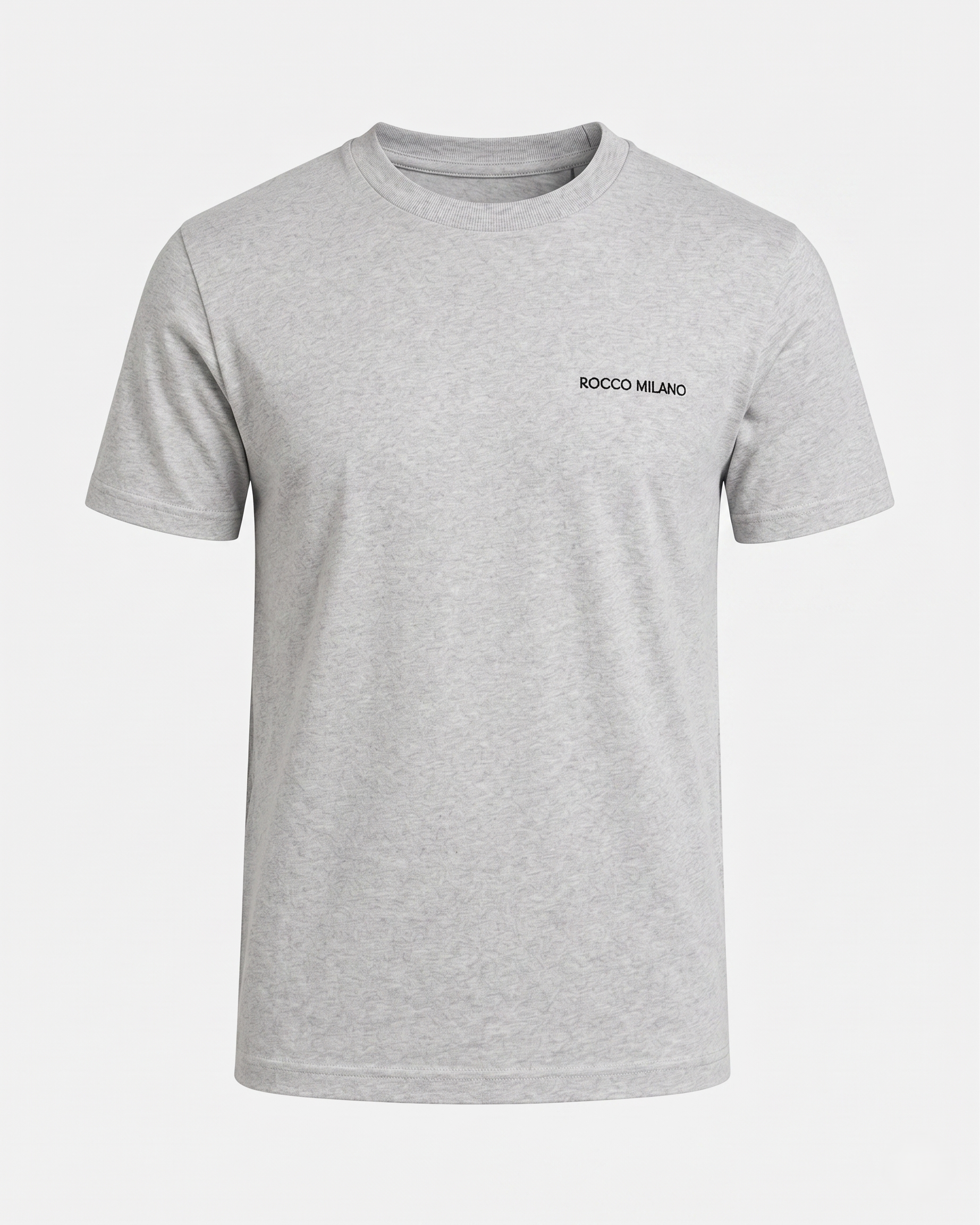 ROCCO MILANO T-Shirt Herren Grau – Ghost Mockup